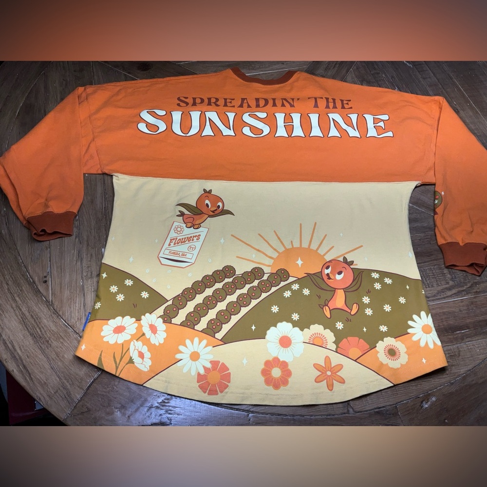 Disney Spirit Jersey - Orange Bird - Spreadin’ the Sunshine - size XL